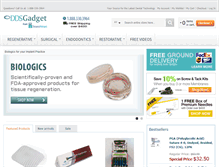 Tablet Screenshot of ddsgadget.com